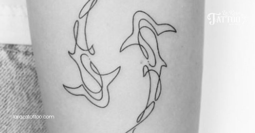 Discover the Meaning Behind Shark Outline Tattoos: Bold Symbols of Adventure and Strength 1 Understanding Shark Outline Tattoos
