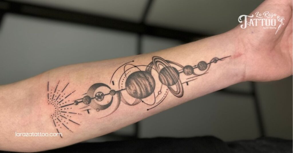 Discover the Meaning Behind Stunning Solar System Tattoos: A Cosmic Expression of You 1 Understanding Solar System Tattoos
