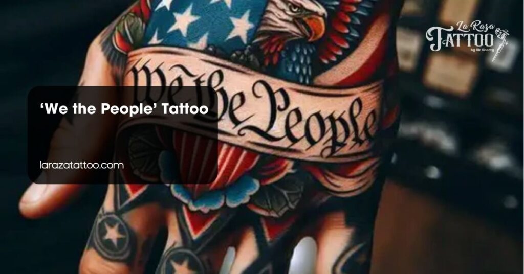 ‘We the People’ Tattoo
